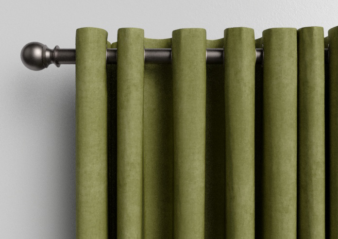 Faux Suede, Olive - Made to Measure Curtains - Image 12